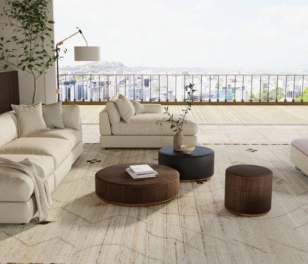 Feizy Rugs Kasbah Hand-knotted Wool Rug - Moroccan-inspired Eclectic Design For Bohemian Home Decor Bliss Ivory,Tan,Orange Wool Kas69g0fbgemltf99