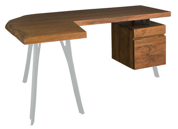 Hekman Furniture 27834b L Desk With File Base Assembly - Stylish  For Organized Workspaces Boulder L Desk W File Top Panel 27834t