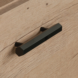 English Elm Credenza, Stylish Brown Engineered Wood Tv Stand For Up To 70” Tvs With Ample Storage Space B356P367929