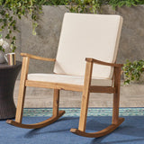 Christopher Knight Home® - Noble House - Candel Outdoor Acacia Wood Rocking Chair