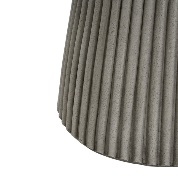 English Elm Christopher Knight Home® - Outdoor Lightweight Concrete Side Table - Elegant Hourglass Design For Patios & Gardens, 20" L N773P351027G