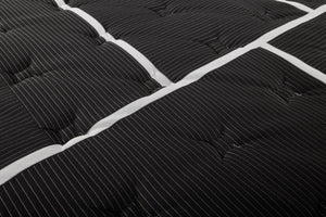 English Elm Restonic Comfortcare King Hybrid Mattress with Cooling Gel Foam and Coil Support B123P242427