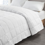 True North by Sleep Philosophy Four Seasons Casual Goose Feather and Down Filling All Seasons Blanket TN51-0485 White