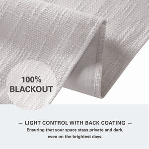 English Elm 1 Roman Shade 35x64" Total Blackout Cordless Polyester Roman Shade with Weighted Hem and Hardware White 6.29 L x 9.25 W x 8.07 H B035P319843