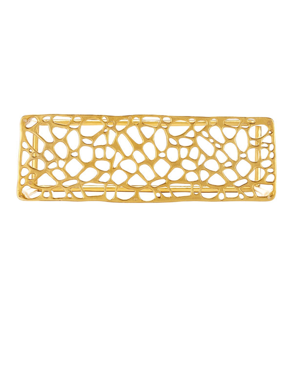 Currey & Company Honeycomb Gold Console Table By Marjorie Skouras – Artistic Aluminum Design With Unique Honeycomb Pattern Gold Cast Aluminum ,Glass 4000-0232-currey-company