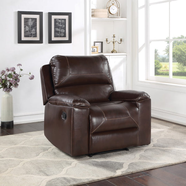 OSP Home Furnishings Santiago Recliner  Espresso