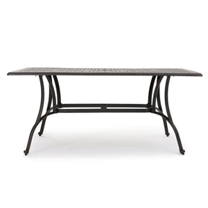 English Elm Christopher Knight Home® - Outdoor Cast Aluminum Rectangular Dining Table - Elegant Bronze Finish For Timeless Outdoor Dining N768P348383B