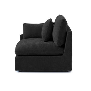 English Elm Sky Cloud Slope Modular L-Shaped Sectional Sofa In Black – Comfortable 4-Seater For Modern Living B341S00031-GIGA