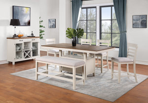 English Elm Steve Silver - Hyland Chevron Server in Milk & Honey Wood Finish with Wine Rack, Glass Doors, Felt Drawers, Brass Hardware B081P157070