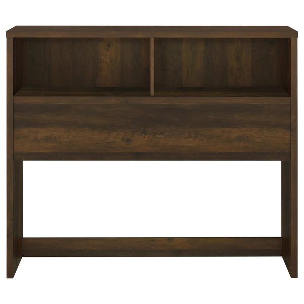 English Elm Geary Full Bedroom Set with Bookcase Headboard Usb Charging Nightstands Matte Finish Dark Brown B062S01696