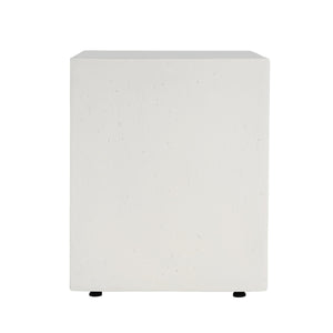 English Elm Christopher Knight Home® - 16X20 Inch Mgo Tank Holder & Side Table - Modern White Design, Durable, No Assembly, Multi-Functional N772P289090W