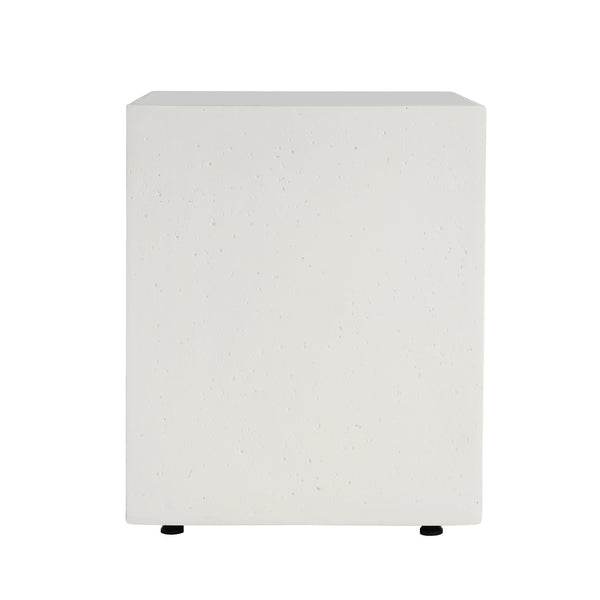 English Elm Christopher Knight Home® - 16X20 Inch Mgo Tank Holder & Side Table - Modern White Design, Durable, No Assembly, Multi-Functional N772P289090W