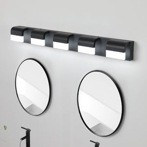 English Elm Modern 5-Light Led Vanity Lighting Fixture For Bathroom Mirrors – Sleek Style & Dimmable Illumination W2312P374896