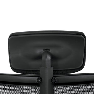 OSP Home Furnishings Optional Leather Headrest for Space Seating 818 Series with Ergonomic Ratchet Adjustment HRL818