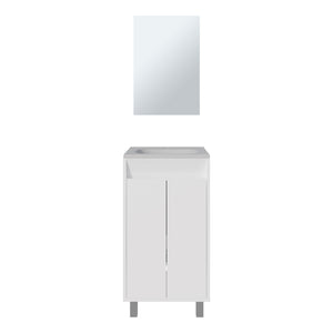 English Elm Colville Floating Wall Mount Vanity Cabinet Matte Finish Modern Bathroom Storage B092P439924