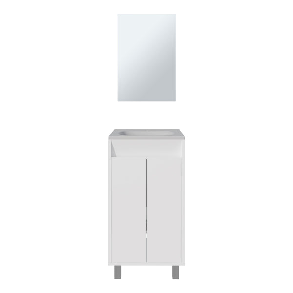 English Elm Colville Floating Wall Mount Vanity Cabinet Matte Finish Modern Bathroom Storage B092P439924