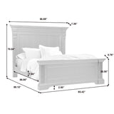 Pulaski Furniture Caldwell California King Bed P012-BR-K5-PULASKI P012-BR-K5-PULASKI