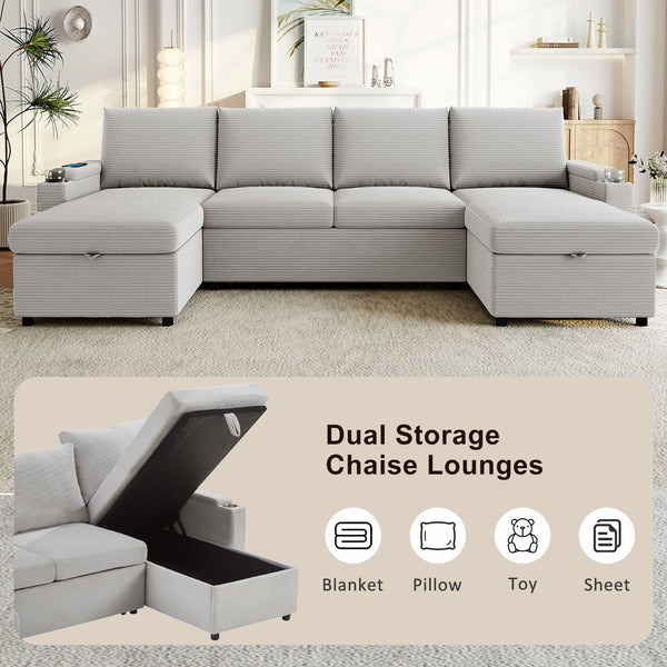 English Elm Swivel Barrel Accent Chair Chenille Tufted Round Club Seat for Living Room Lounge Grey N719S002190E