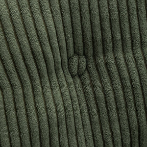 English Elm Folding Floor Sofa Bed Convertible Sleeper Chair with Shredded Foam Corded Fabric Green W2200P442796