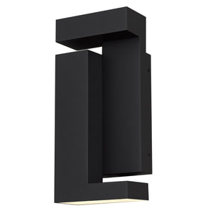 English Elm 11.25 Inch Vertical Led Wall Sconce with Silk Glass Diffuser for Bath or Hallway B370P416464