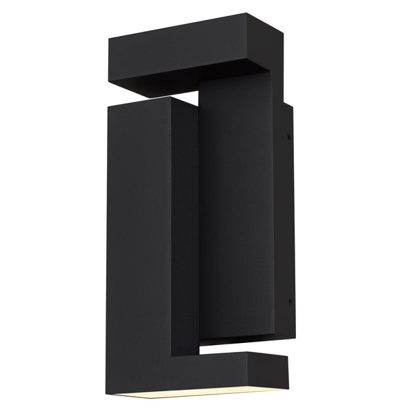 English Elm 11.25 Inch Vertical Led Wall Sconce with Silk Glass Diffuser for Bath or Hallway B370P416464