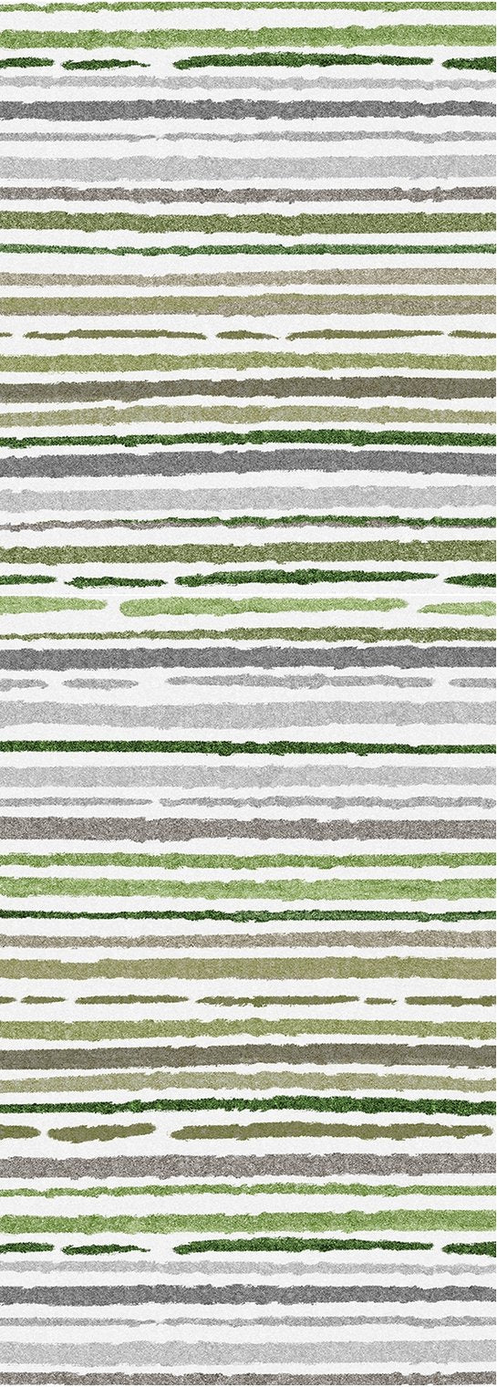 English Elm SPHINX 2170YP Beige/Green 24"x66" Washable Non-Slip Runner Rug - Durable Low-Pile Indoor/Outdoor Charm B186P261376