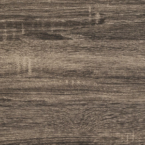 English Elm Oatfield Washed Taupe Eastern King Panel Bed with Slatted Headboard and Footboard, Rustic Modern Charm B062S00657