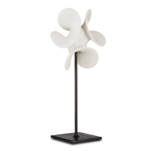 Helice Marble Ring - Stunning Handcrafted Sculpture with Dynamic Propeller Shape for Elegant Spaces