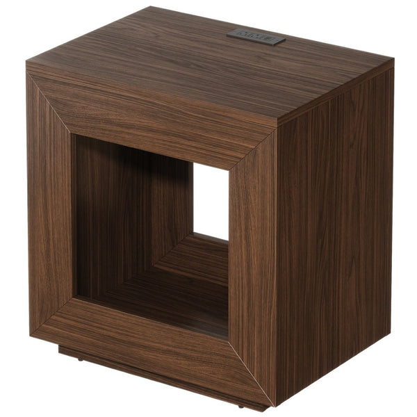 English Elm Rustic Wood End Table With 2-Tier Design, Integrated Charging & Led Lighting For Stylish Storage W1550P330031-GIGA