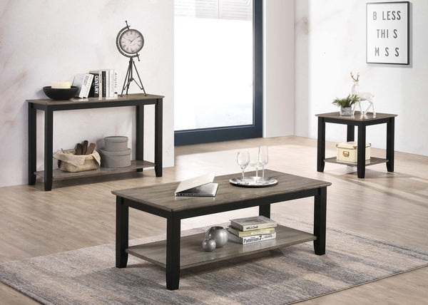 English Elm Modern Walnut Veneer Console Table with Open Shelf, Solid Rubberwood Legs, Sleek Living Room Accent Piece Black,Black+ Gray,Gray 30 L x 25 W x 6 H B011P396182