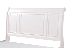 English Elm Meade Elegant Twin Bed In White Finish With Smart Storage Solutions For Compact Spaces And Style B078S00564