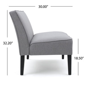 English Elm Christopher Knight Home® - Loveseat - Stylish Grey Upholstered Loveseat With Birch Legs For Cozy Comfort & Contemporary Charm 57659.00GRY