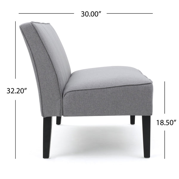 English Elm Christopher Knight Home® - Loveseat - Stylish Grey Upholstered Loveseat With Birch Legs For Cozy Comfort & Contemporary Charm 57659.00GRY