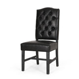 Christopher Knight Home® - Noble House - Hyvonen Contemporary Upholstered Tufted Dining Chairs (Set Of 2)