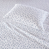 Intelligent Design Cozy Soft Casual Cotton Flannel Printed Sheet Set ID20-1539 Blue Stars