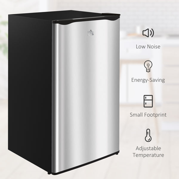 English Elm Homcom Compact Upright Freezer 1.1 Cu Ft with Adjustable Thermostat for Dorm or Office W2225P200921