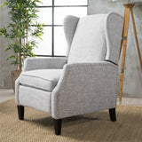 Christopher Knight Home® - Noble House - Wescott Contemporary Fabric Wingback Pushback Recliner