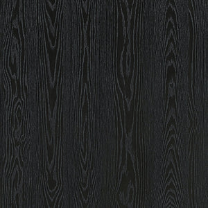 English Elm Salton Black Oak 3-Piece Engineered Wood Coffee Table Set with Lower Shelves, Modern Elegant Design B062P331088