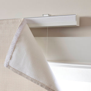 English Elm 1PC Cordless Roman Blind 33x64" Galen Matte Blackout Fabric, 100% Polyester, Energy Saving Ivory 5.96 L x 9.25 W x 8.07 H B035P341206