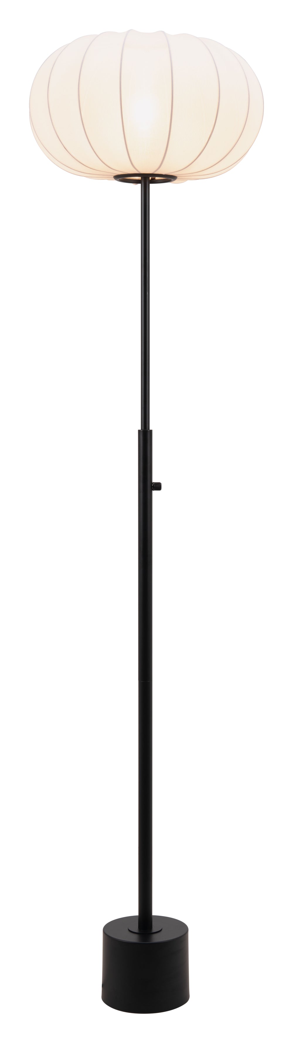 Wisteria Floor Lamp White 56152 Zuo Modern