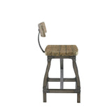 Lancaster Industrial Lancaster Counter Stool with Back