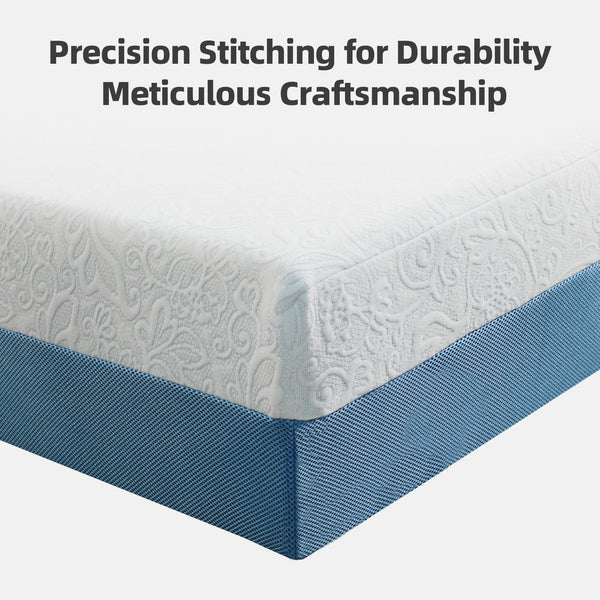 English Elm 10-inch King Mattress Japan Crafted Copper Foam 7-zone Ergonomic Adjustable Base Ready W5081P394344
