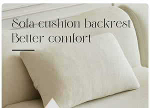 English Elm Modular Sectional Sofa - Space-Saving Light Gray Couch For Small Living Rooms & Bedrooms, Comfy Design W3622S00006