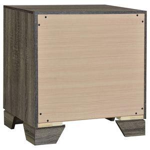 English Elm Mckee Queen Bedroom Set White Panel Bed Dresser Nightstand Mirror Four Piece Suite B062S01774