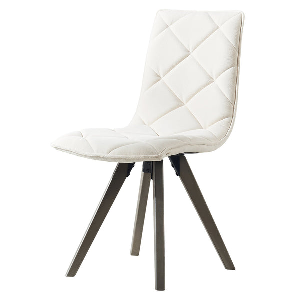 English Elm Dining Chairs Set of 2 Scandinavian Oak Leg Upholstered Seats for Modern Interiors W5630P456181