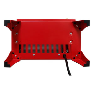 English Elm 18 Inch Electric Stove Heater Cast Iron Style 3d Led Flame Panoramic Mesh View W1769P394302