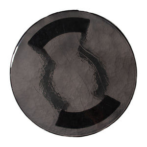 Zuo Modern Divin Side Table Black - Modern Recycled Glass & Aluminum Design For Chic Living Spaces & Decor Black Recycled Sand Cast Glass,Aluminum 110616-zuo-modern