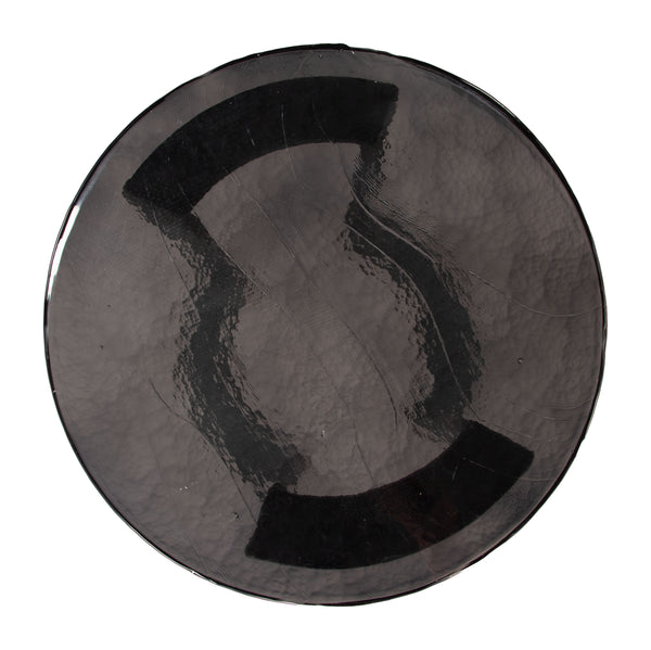 Zuo Modern Divin Side Table Black - Modern Recycled Glass & Aluminum Design For Chic Living Spaces & Decor Black Recycled Sand Cast Glass,Aluminum 110616-zuo-modern