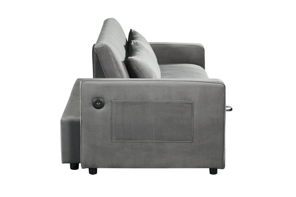 English Elm 3 In 1 Sleeper Sofa Couch Bed - Versatile, Space-Saving Design For Small Homes & Guest Rooms W1420P193606