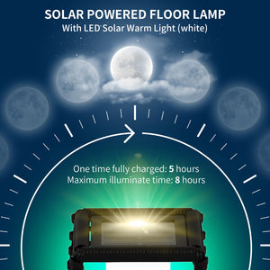 English Elm Outsunny Solar Rattan Pathway Lantern Outdoor Wicker Led Garden Light Auto Dusk W2225P174039